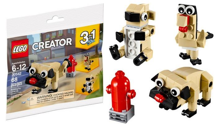 LEGO Creator 30542 Cute Pug polybag