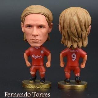 Fernando Torres Liverpool #9 Soccer Football Action Figure Figurine 