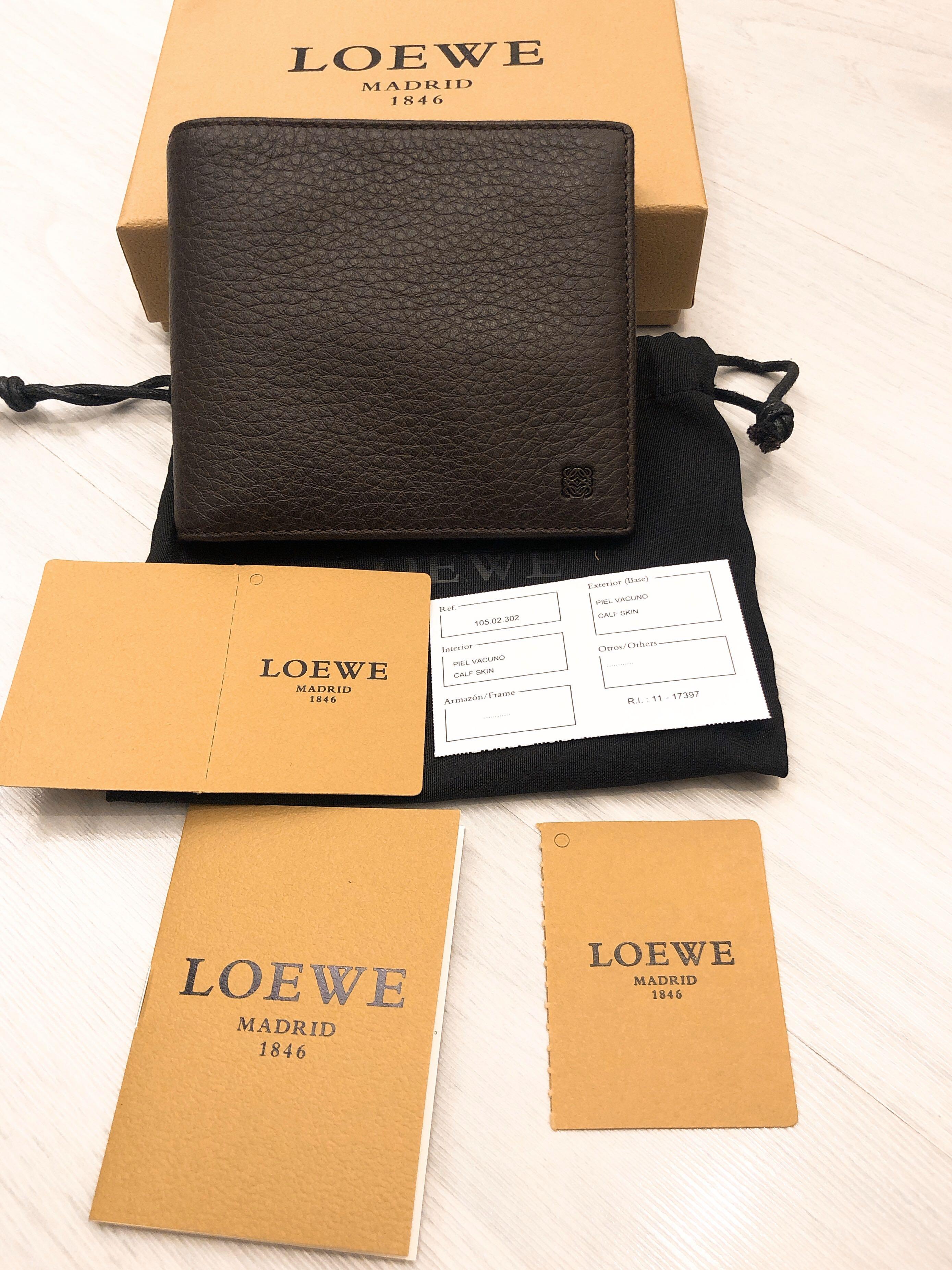 🎁NEW😎LOEWE Men Wallet  BRAND NEW GIFT 🎁, 名牌, 手袋及銀包