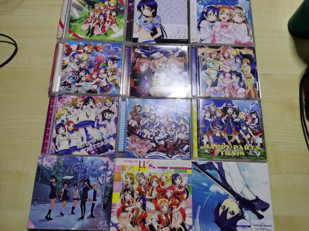 Love Live Love Live Sunshine Bang Dream Other Anime Cds Entertainment J Pop On Carousell