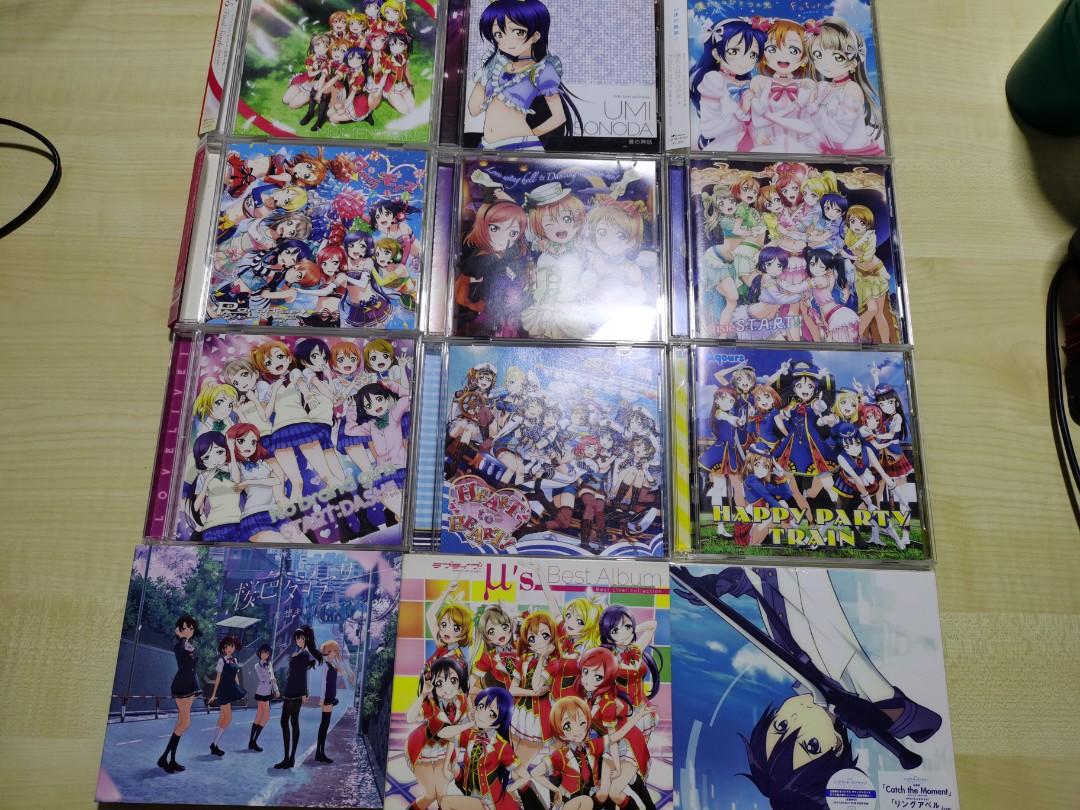 Love Live Love Live Sunshine Bang Dream Other Anime Cds Hobbies Toys Memorabilia Collectibles Fan Merchandise On Carousell
