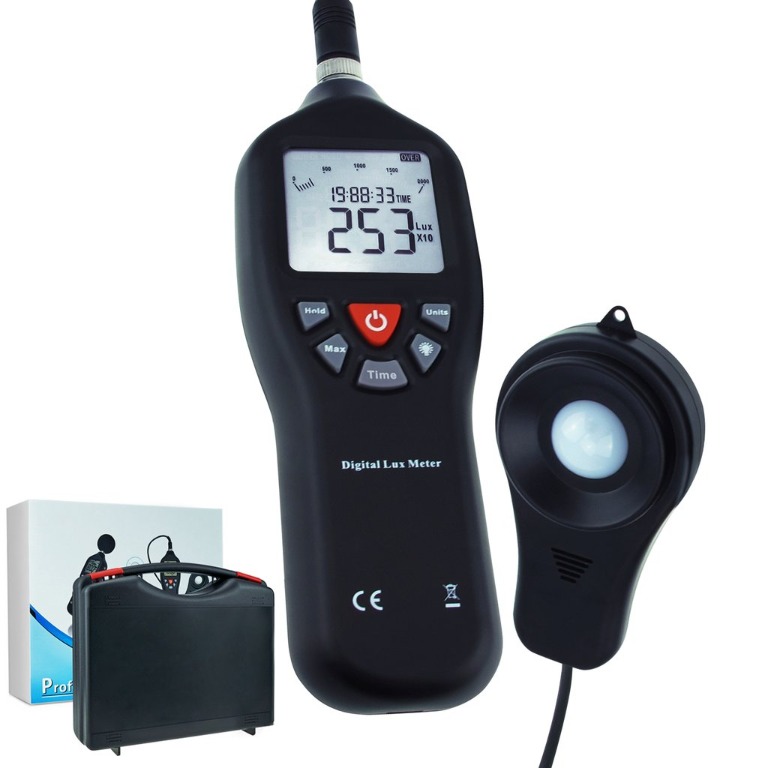 LUX-28 Digital Light Lux Meter Instrument Measurement, Health ...