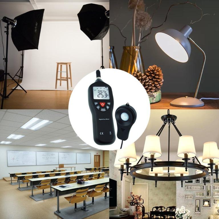 LUX-28 Digital Light Lux Meter Instrument Measurement, Health ...
