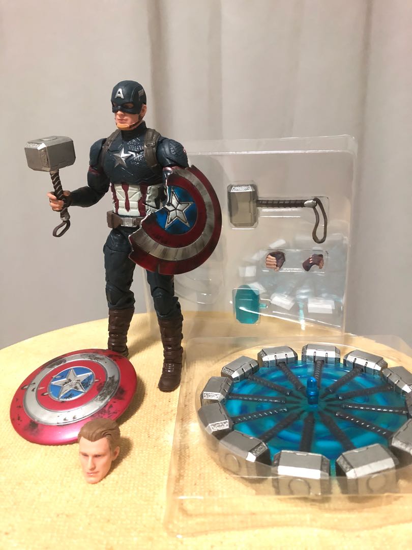 Marvel legends worthy outlet captain america endgame