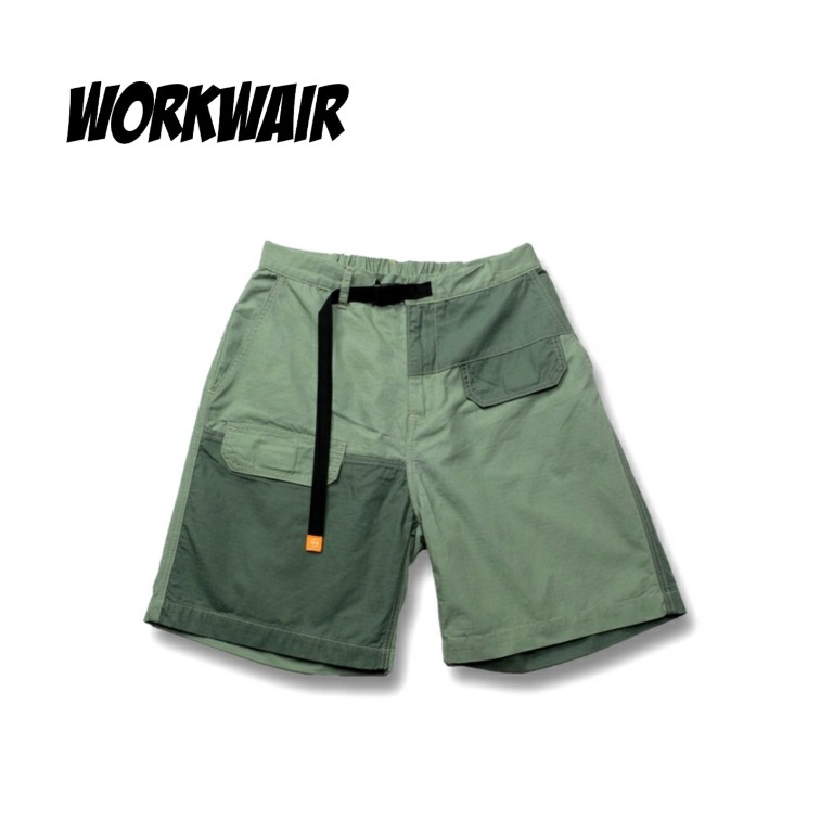 Mountain Patchwork Cargo Shorts 山系拼接短褲 