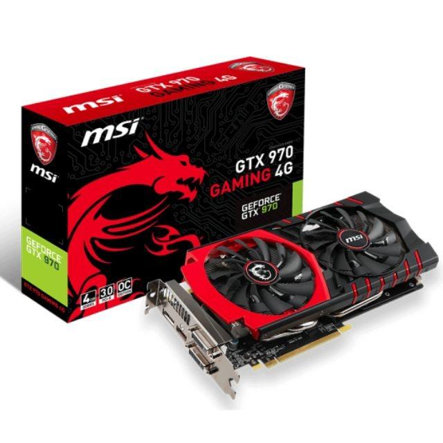Msi Geforce Gtx 970 Gaming 4g Full Box Electronics Computer Parts Accessories On Carousell