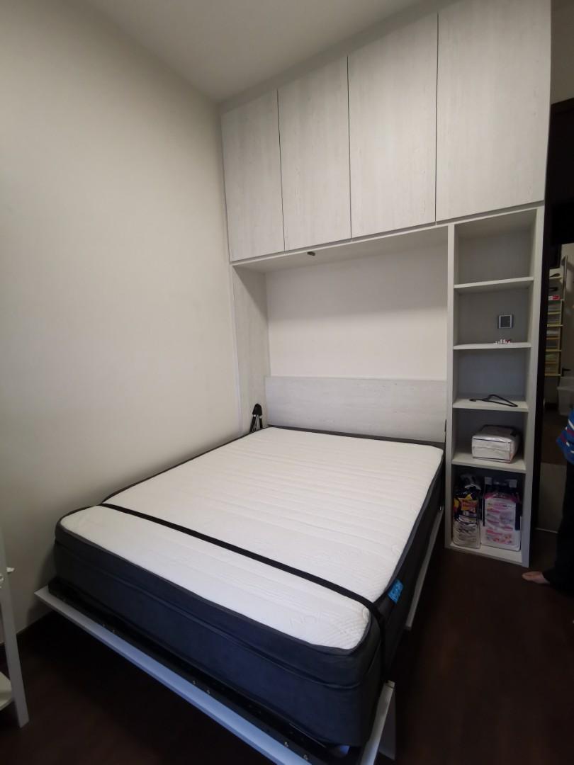 Murphy bed (Category: Bed Frames & Mattresses) located in Singapore. Submitted by le.bowen (Listing ID 285960663, Image 3). Description: Www.sgmurphybed.com Please go to our website for more details..