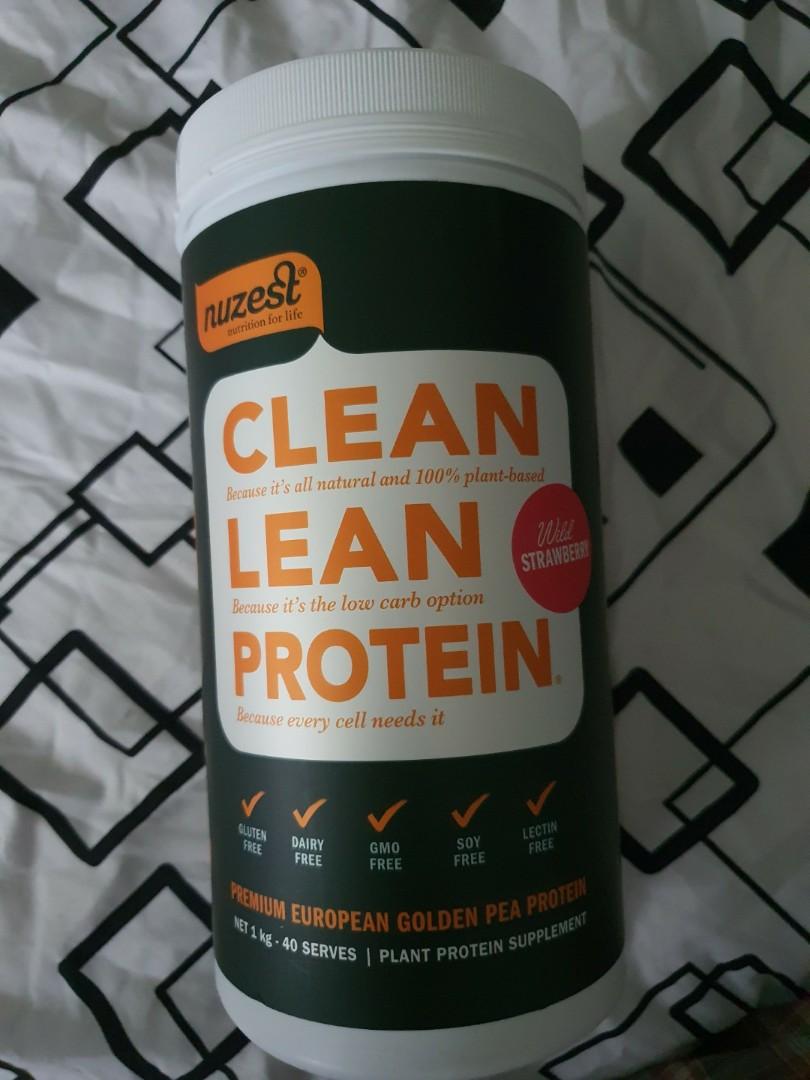 Nuzest Protein Powder Food Drinks Beverages On Carousell