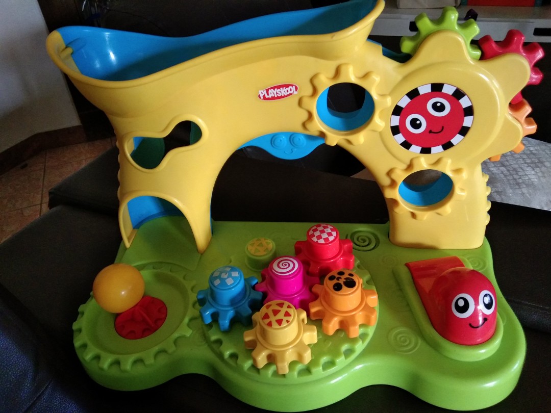 Playskool musical activity ball and cheap gear center