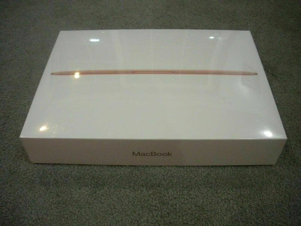 RARE NEW GOLD Apple MacBook 12