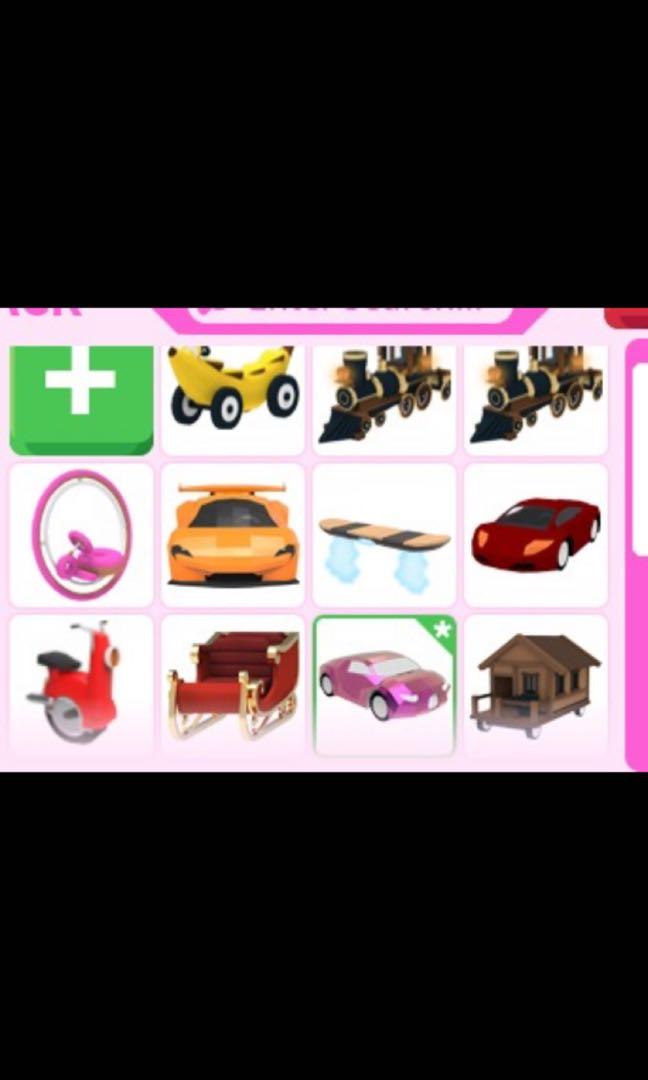 Roblox Adopt Me Cars Toys Games Video Gaming In Game Products On Carousell - roblox adopt me legendary vehicles