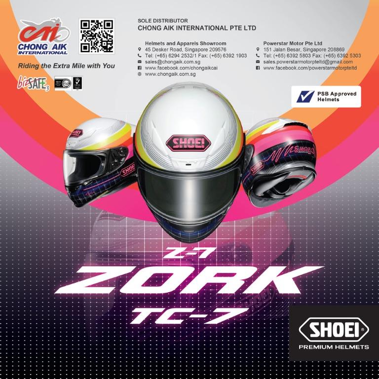 Shoei z7 sale zork