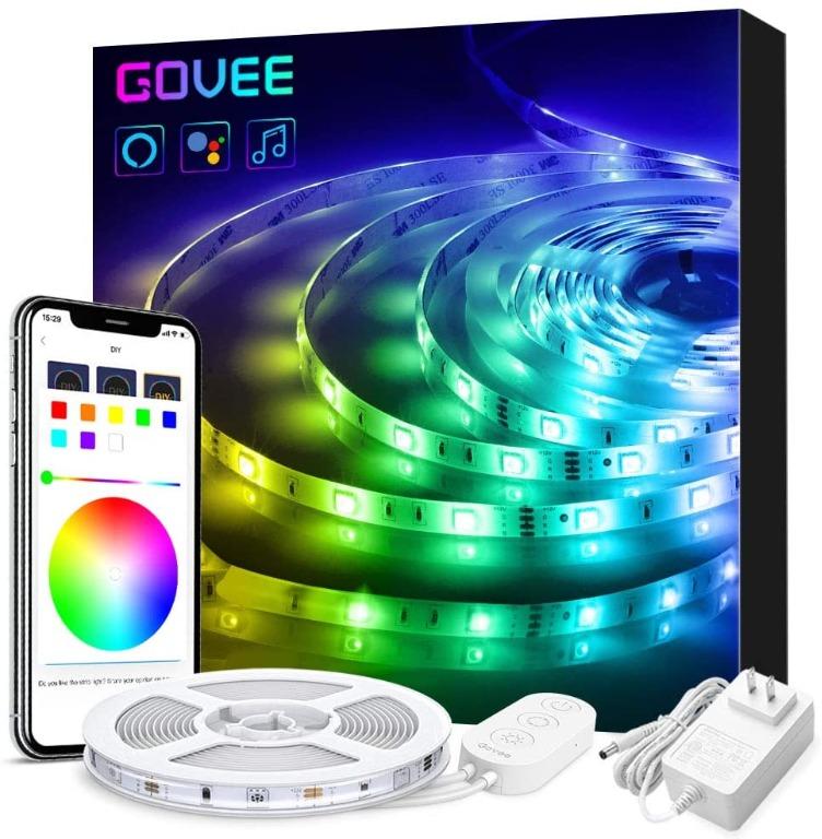 Smart LED Strip Lights Works with Alexa, Govee APP Control Waterproof