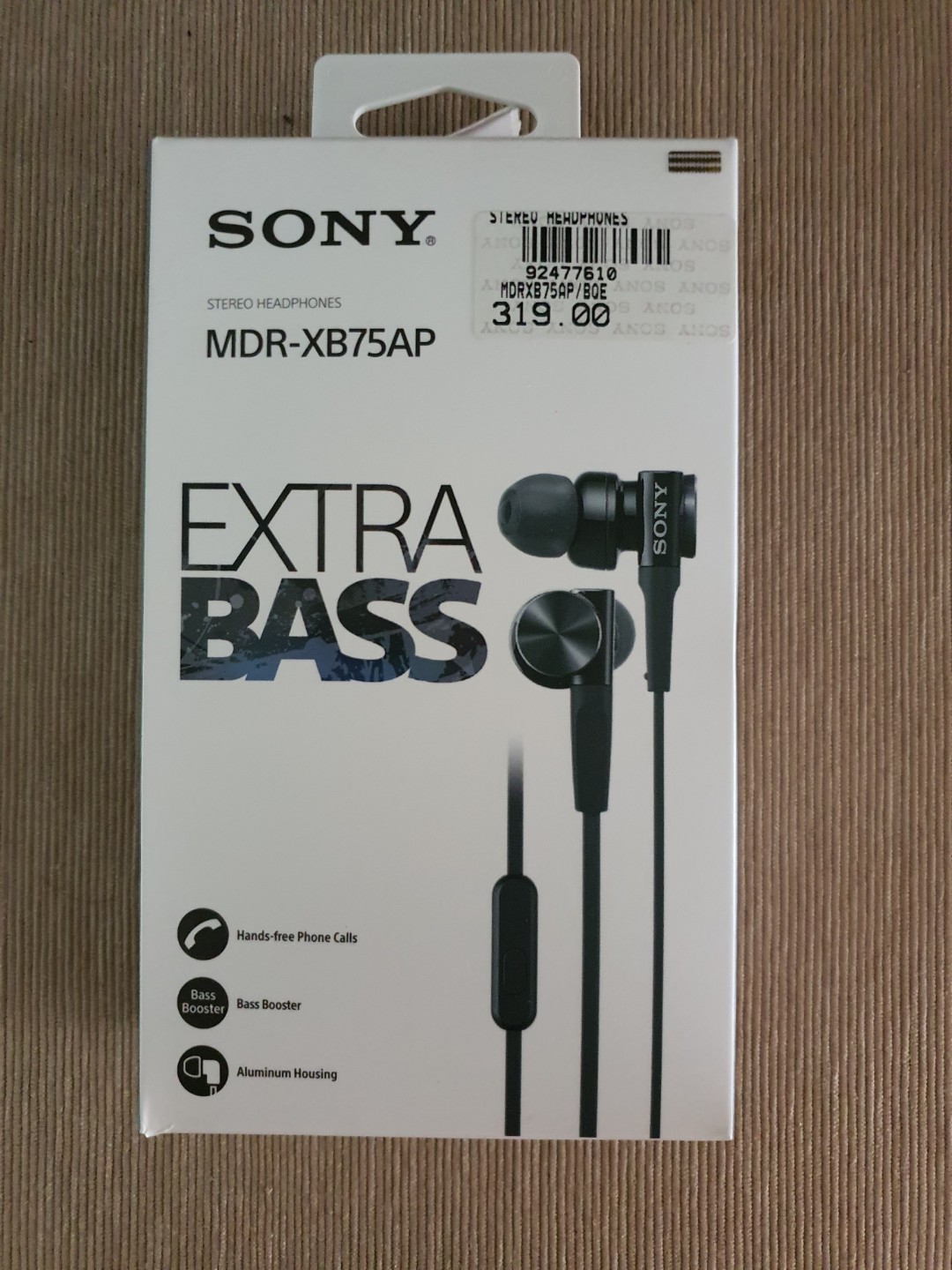 Sony mdr xb75ap vs discount sennheiser