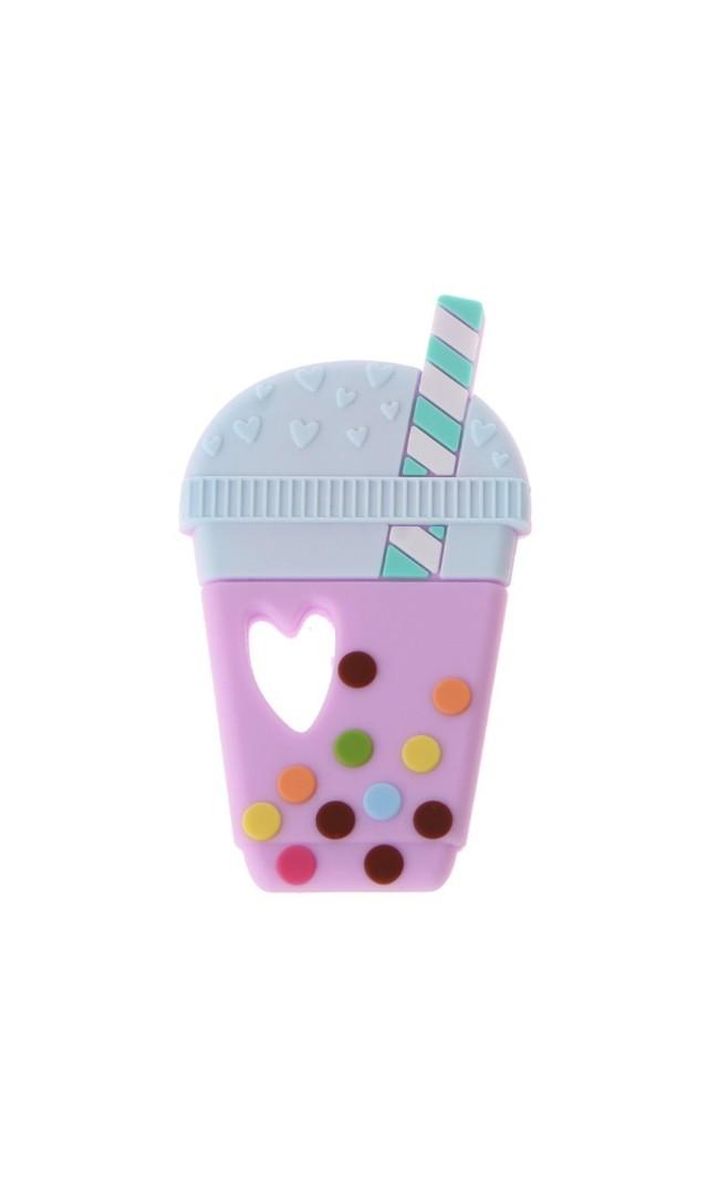 bubble tea silicone teether