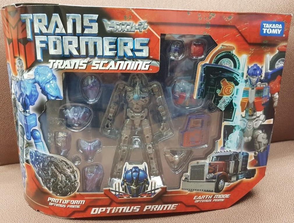 Transformers Movie Trans Scanning ProtoForm Earth Mode Optimus Prime ...