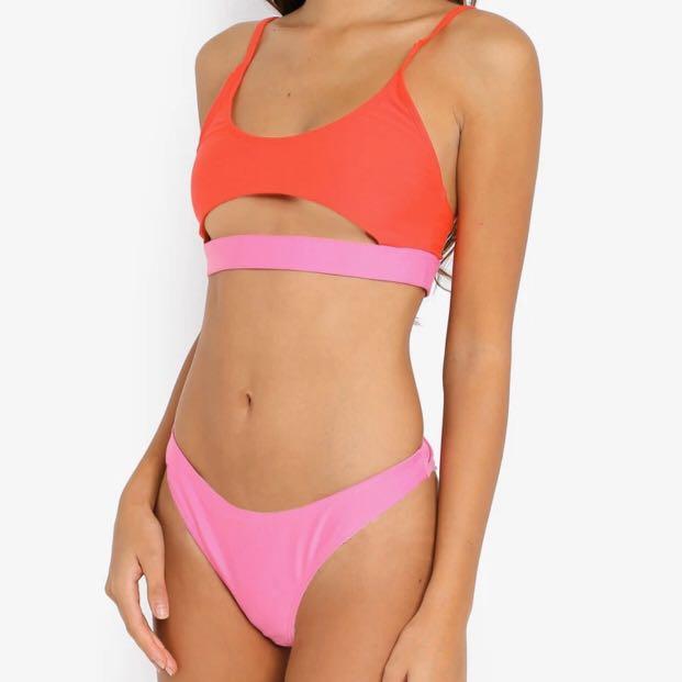 swimsuit top and bottom