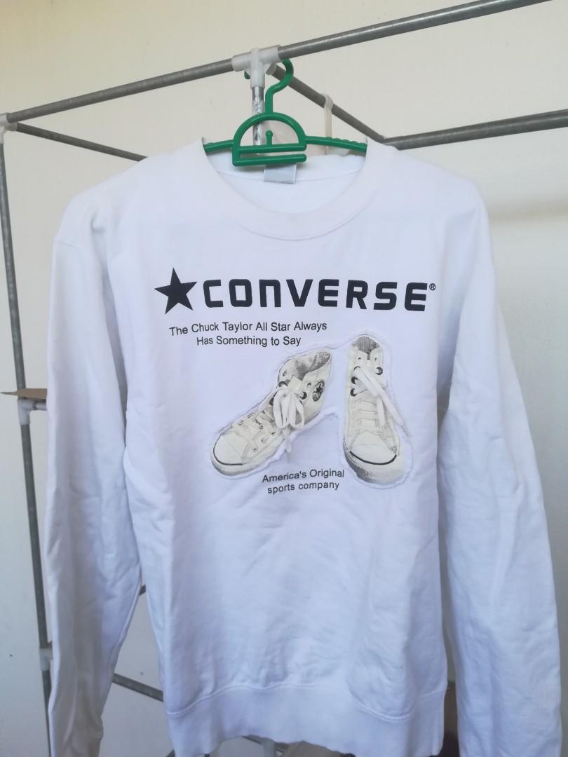 Vintage on sale converse sweatshirt