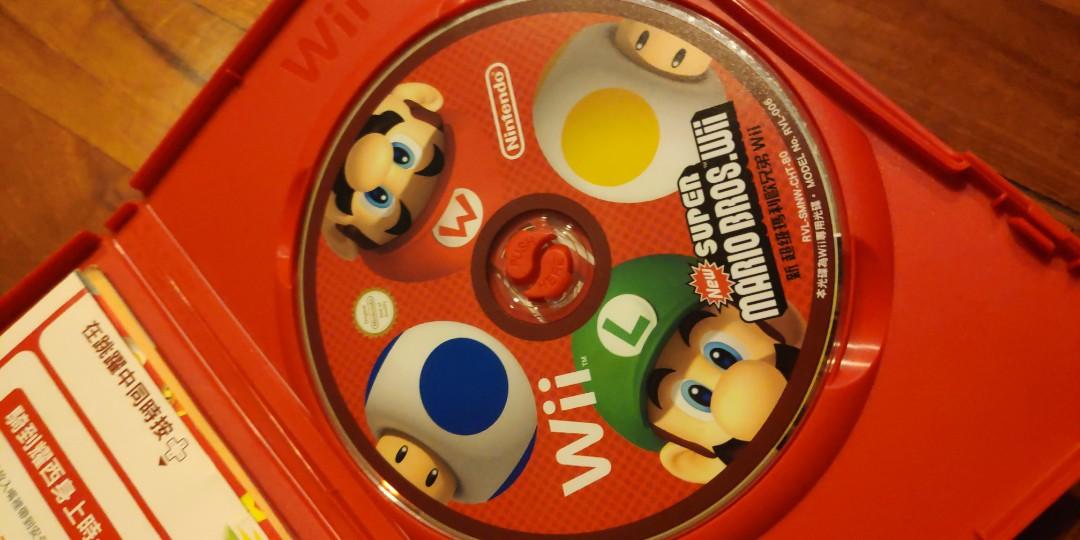 Wii super Mario Bros, 遊戲機, 遊戲機遊戲, Nintendo 任天堂 Carousell