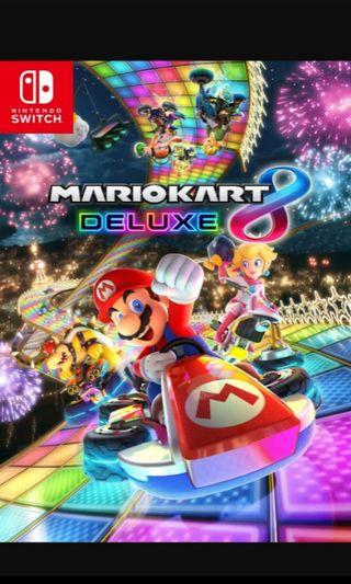 Mario Kart 8 Deluxe $50 (Nintendo Switch)