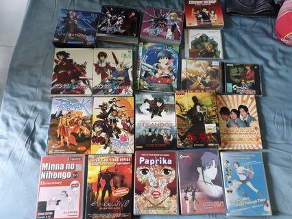 Assorted anime titles