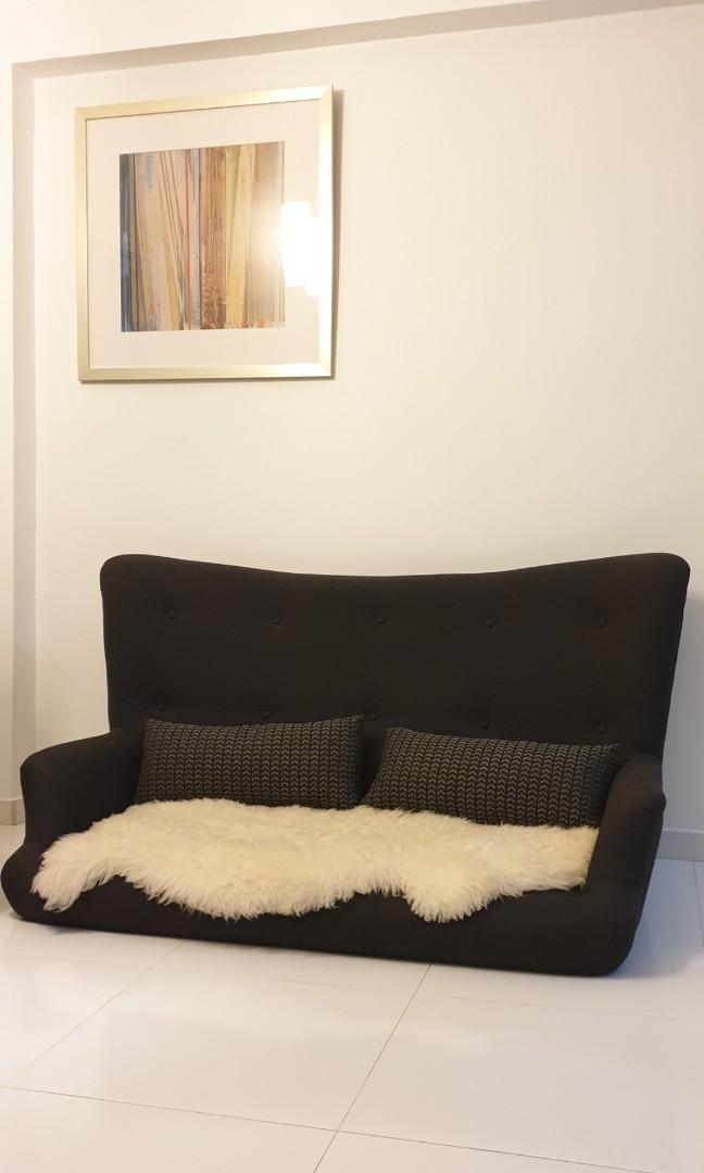 2 seater shop floor sofa