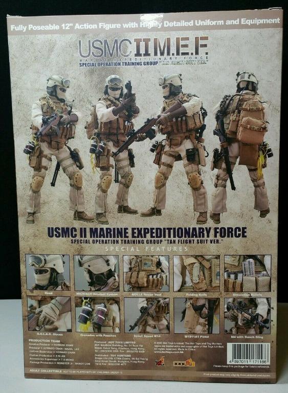 HOT TOYS MILITARY USMCⅡM うるさ E F SPECIAL OPERATION TRAINING GROUP ホットトイズ  ミリタリー 売買されたオークション情報 落札价格 【au payマーケット】の商品情報をアーカイブ公開