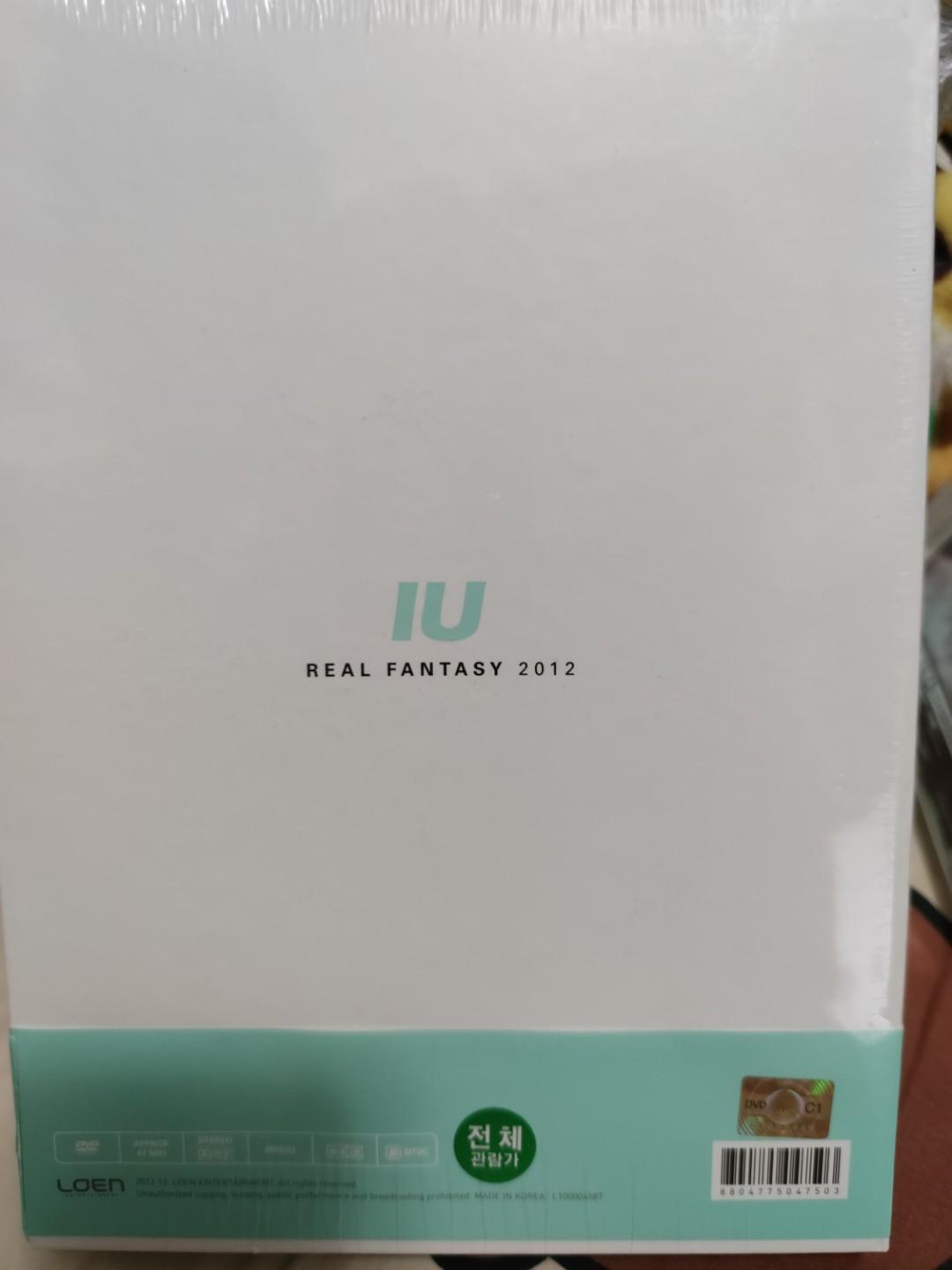 未開封 IU REAL FANTASY 2012 SPECIAL DVD 輸入盤 - 通販