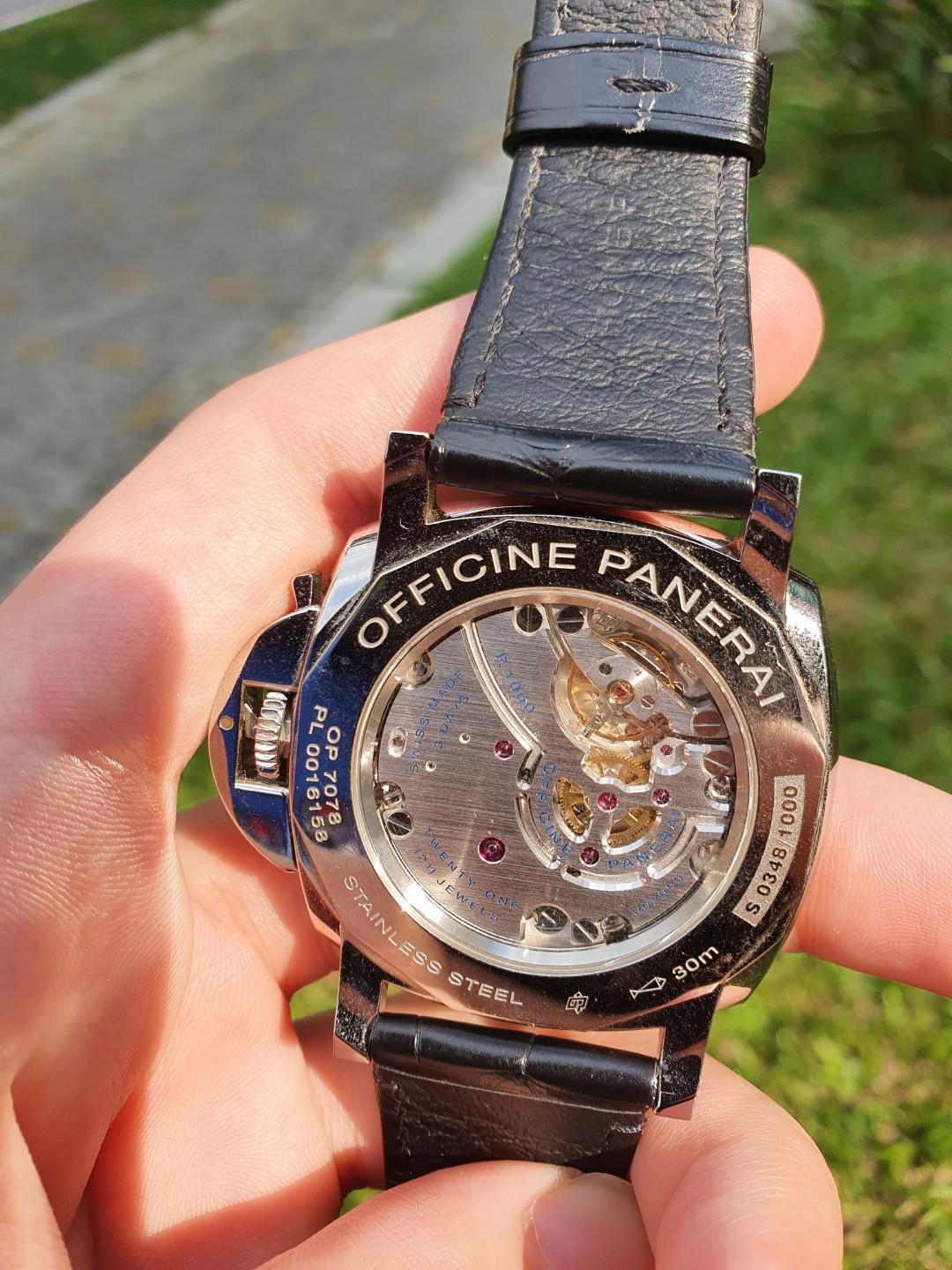 Panerai sunburst discount dial