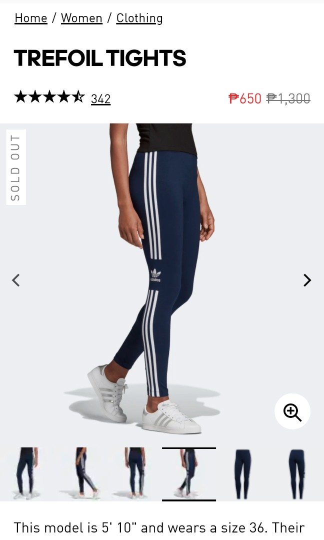 adidas trefoil tight