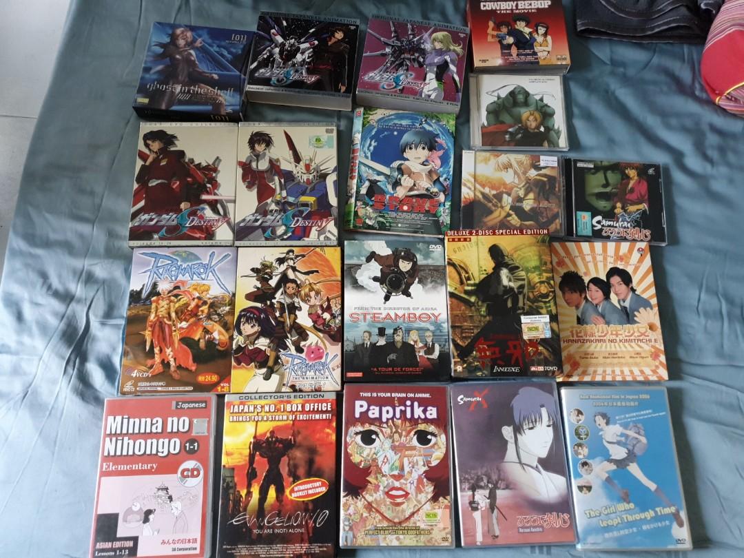Assorted Anime Titles Music Media Cds Dvds Other Media On