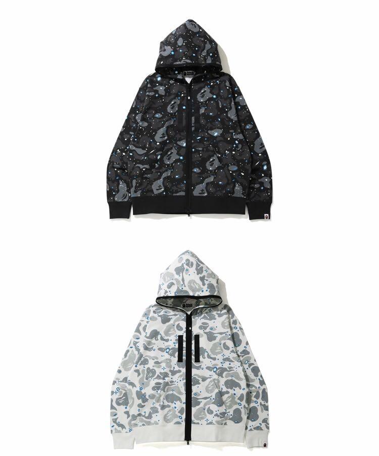 Bape relaxed space deals camo hoodie
