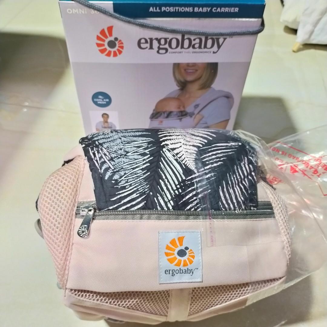 BNIB Ergobaby Omni360 Air mesh pink Maui