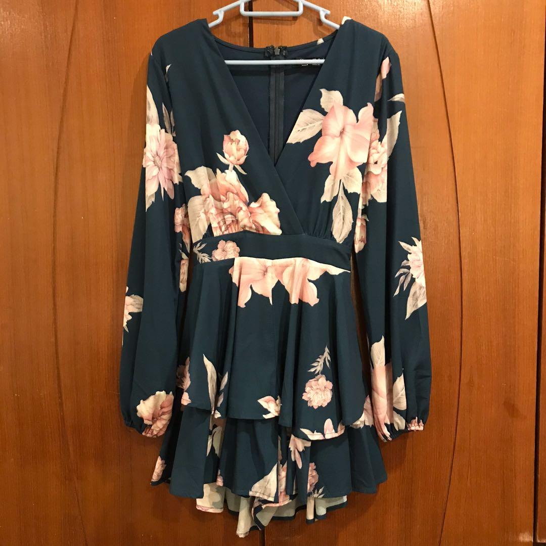 Ally floral playsuit Clearance