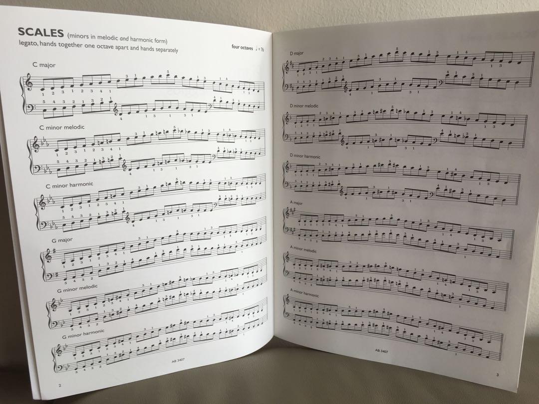 Brand New Piano Scales Grade 6, Hobbies & Toys, Music & Media, Musical