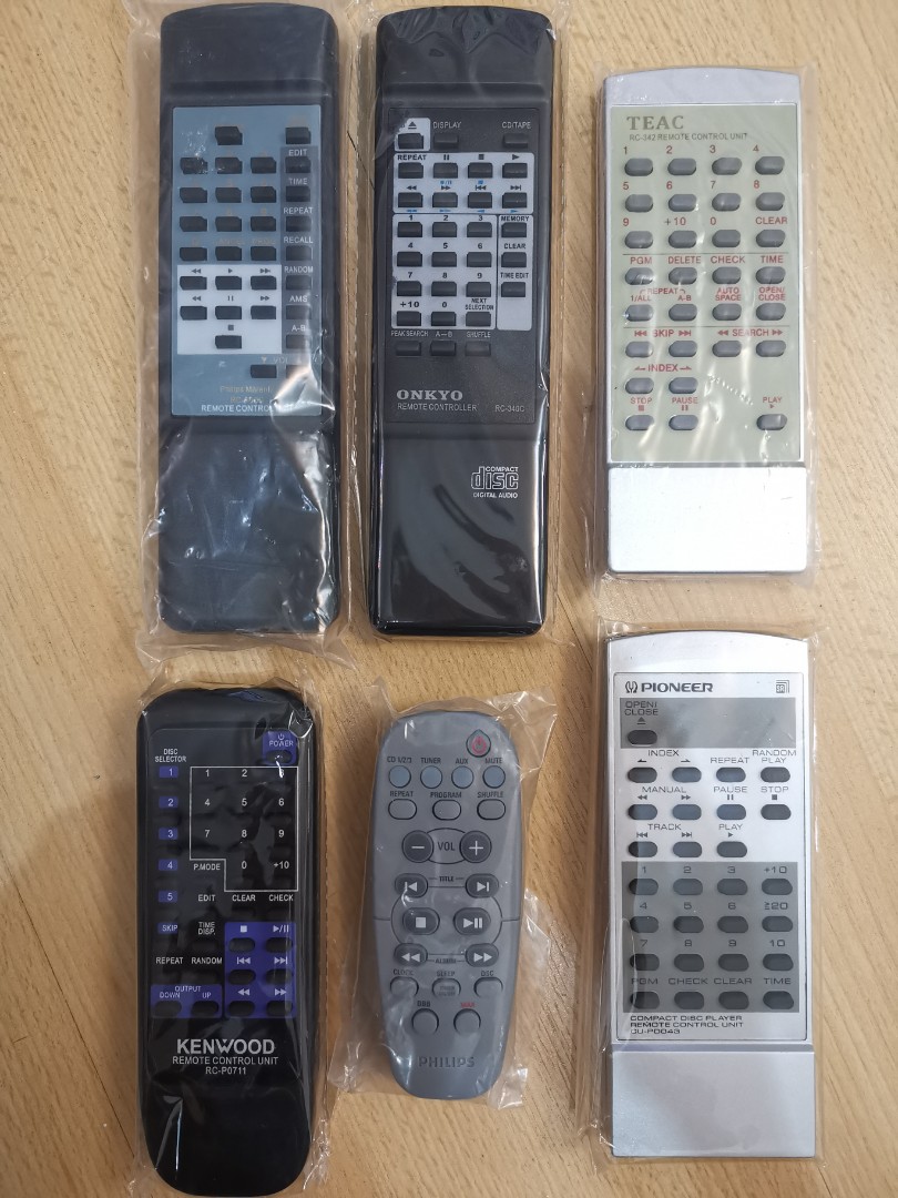 Cd players Remote Control, Electronics, Audio on Carousell