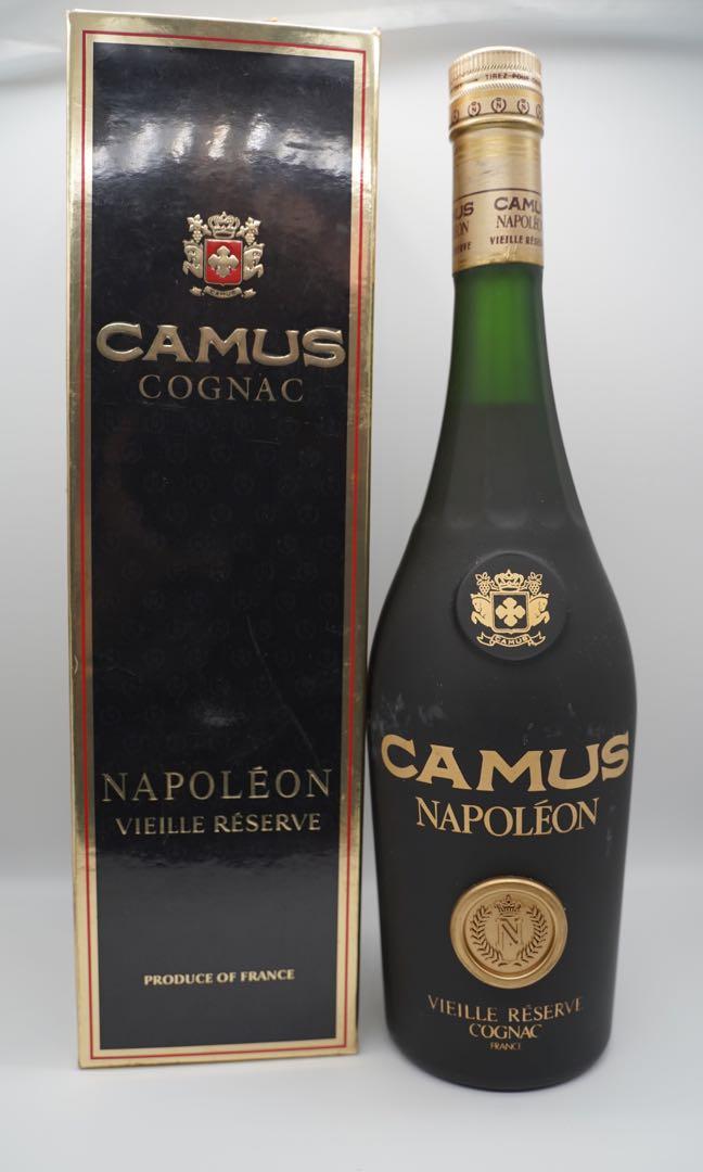 COGNAC CAMUS NAPOLEON 70 CL 40% Old Bottle, 嘢食& 嘢飲, 酒精飲料