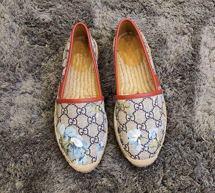 Gucci blooms espadrilles store