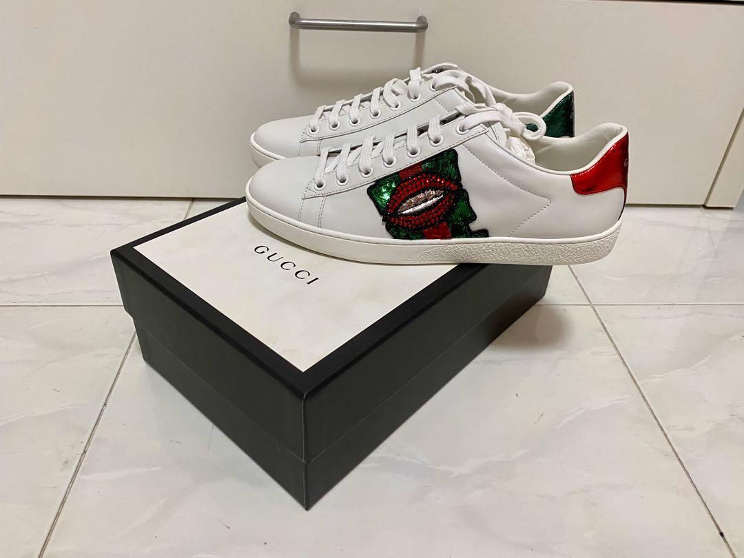 Bn Authentic Gucci Sneakers Men S Fashion Footwear Sneakers On Carousell