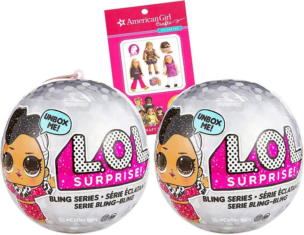 Hot Lol Dolls Bling Series Mystery Balls Bundle Includes 2 Pack Lol Blind Box With 7 Surprises Lol Party Supplies Toys Games Others On Carousell