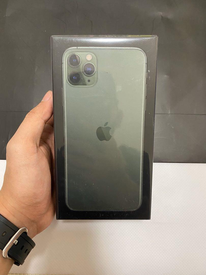 Iphone 11 Pro Max 256gb Midnight Green Factoryunlocked Mobile Phones Tablets Iphone Iphone 11 Series On Carousell