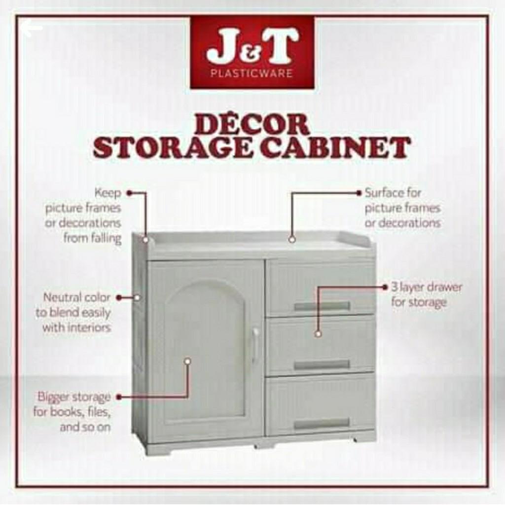 J&T DECOR STORAGE Rack/Drawers