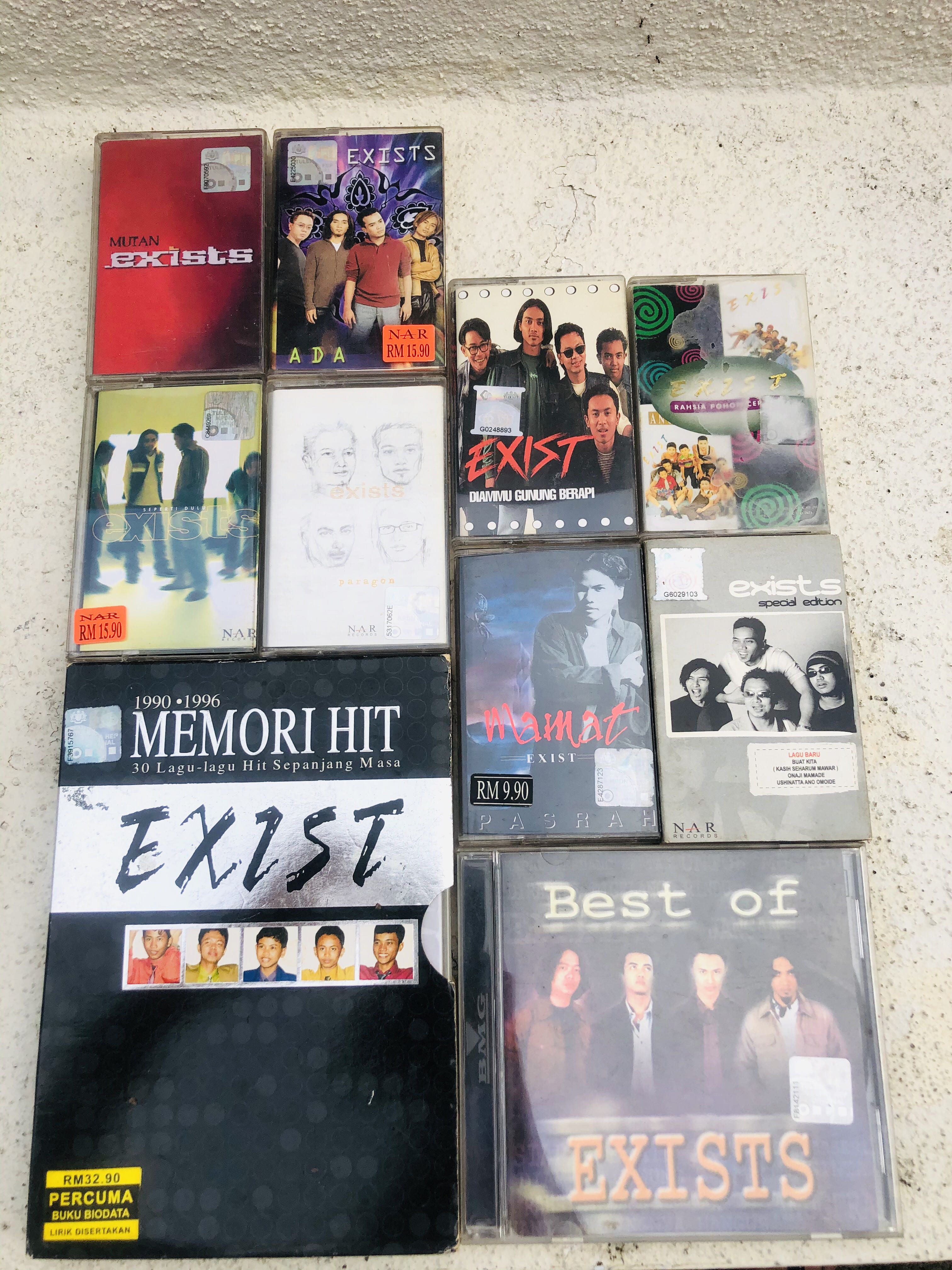 Koleksi Exist Exists Dan Mamat Kaset Cd Music Media Cd S Dvd S Other Media On Carousell