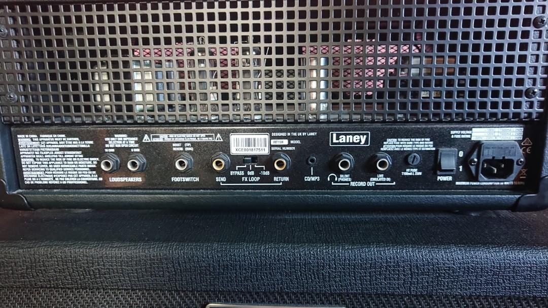 Laney Ironheart IRT15 2 15 watt Head Tube Amplifier with Laney IRT