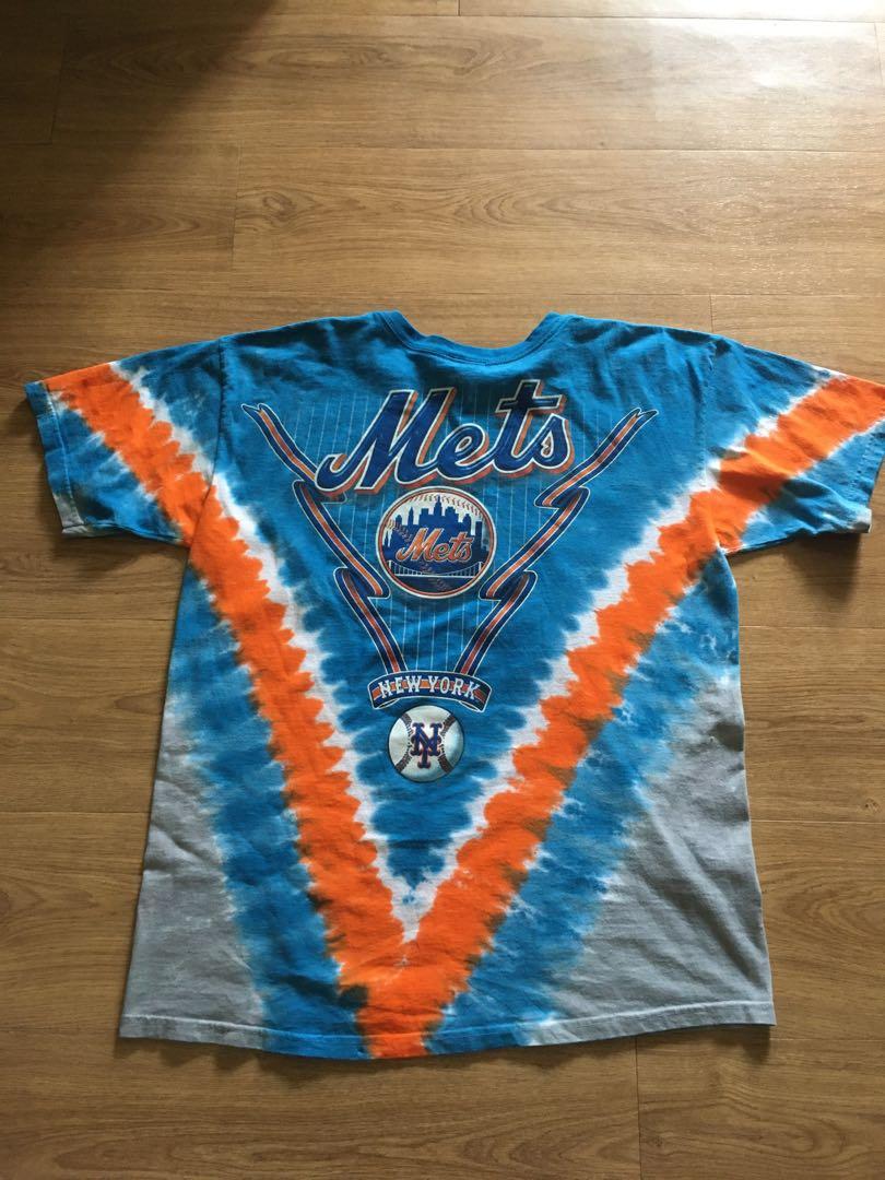 Liquid Blue New York Mets Tie Dye Men s Fashion Tops Sets