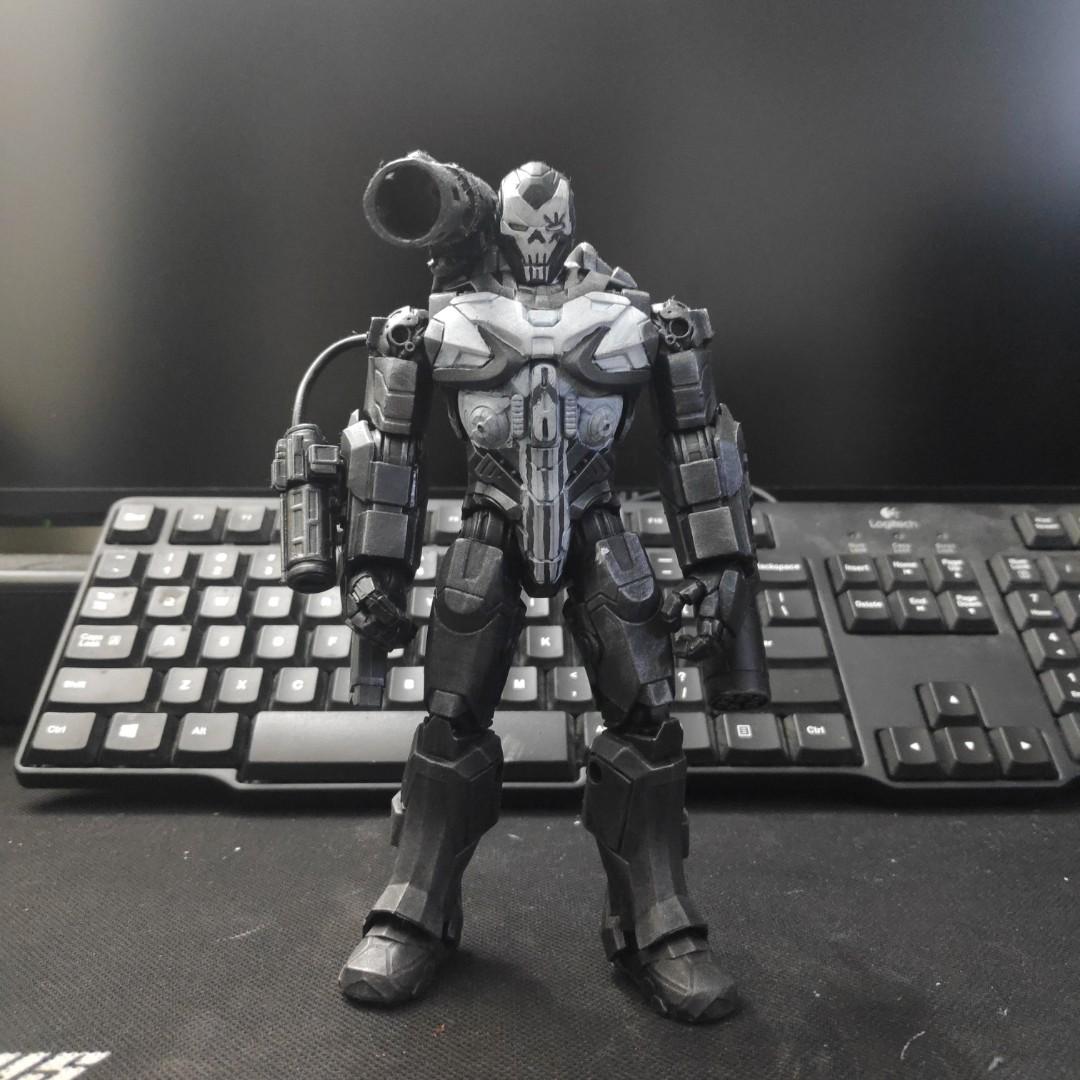 Marvel legends custom punisher warmachine Hobbies Toys