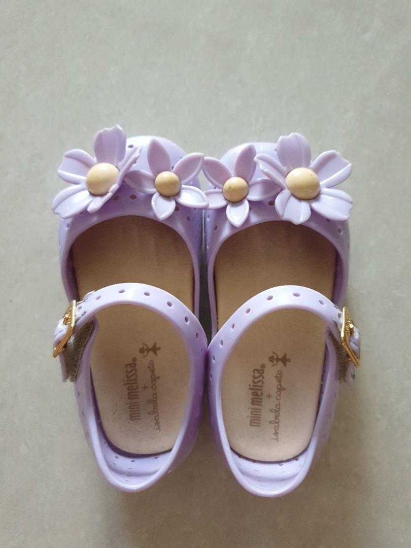 mini melissa baby girl shoes