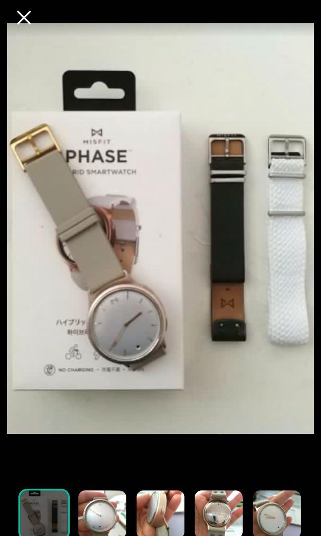 misfit phase hybrid smartwatch