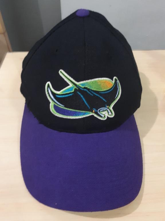 purple devil rays hat