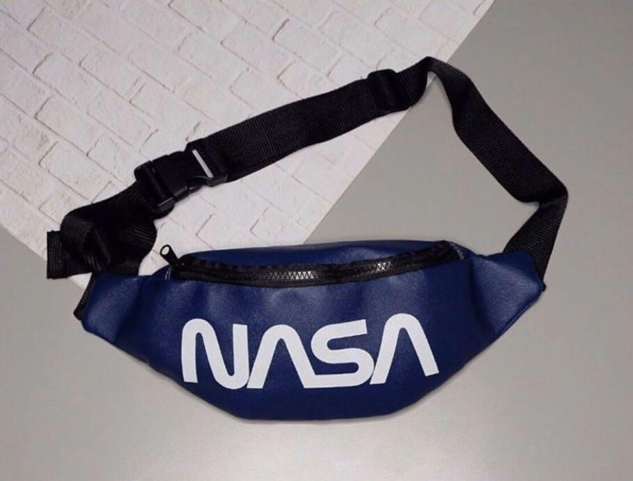 NASA Waist Bag Fesyen Pria Tas Dompet Tas Selempang di Carousell